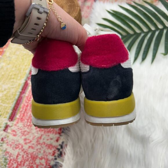 Boden Colorful Ribbed Corduroy Classic Trainer Sneaker 37 / 6 - Picture 8 of 9